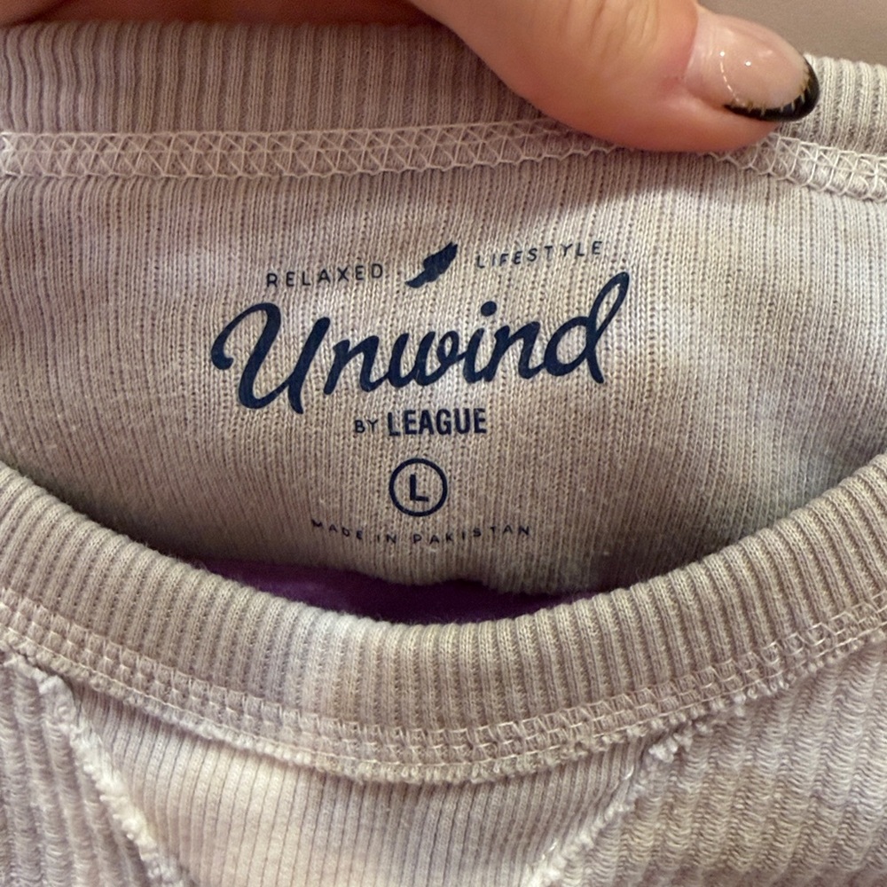 Watercolor Ribbed Sweatshirt - Picture 3 of 4